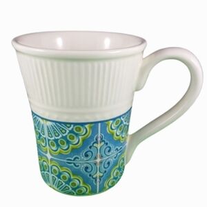ATLAS Mug, PIER 1 Imports Geometric Design, 14 Fl.oz